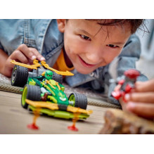 LEGO NINJAGO 71828 Lloydo traukiamas lenktyninis automobilis LEGO NINJAGO 71828 Lloydo traukiamas lenktyninis automobilis