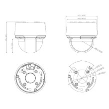 Išorinė greitai sukama IP kamera Dahua Technology SD4A425DB-HNY WizSense - 3.7 Mpx 5 ... 125 mm DAHUA
