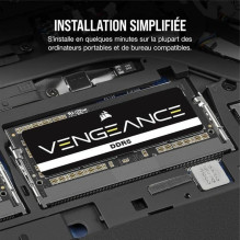 Pamięć DDR5 Kerštas 16GB / 5200 (1*16) JUODAS CL44 Pamięć DDR5 Kerštas 16GB / 5200 (1*16) JUODAS CL44