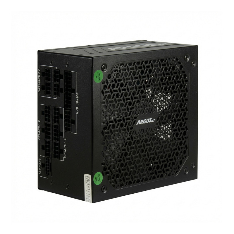 1000W „Inter Tech ArgusNT HA-1000BA4“ ATX 3.1 80 PLUS auksinis