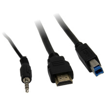 Inter-Tech IPC KVM Switch AS-41HUS HDMI Inter-Tech IPC KVM Switch AS-41HUS HDMI
