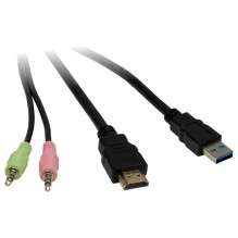 Inter-Tech IPC KVM Switch AS-41HUS HDMI Inter-Tech IPC KVM Switch AS-41HUS HDMI