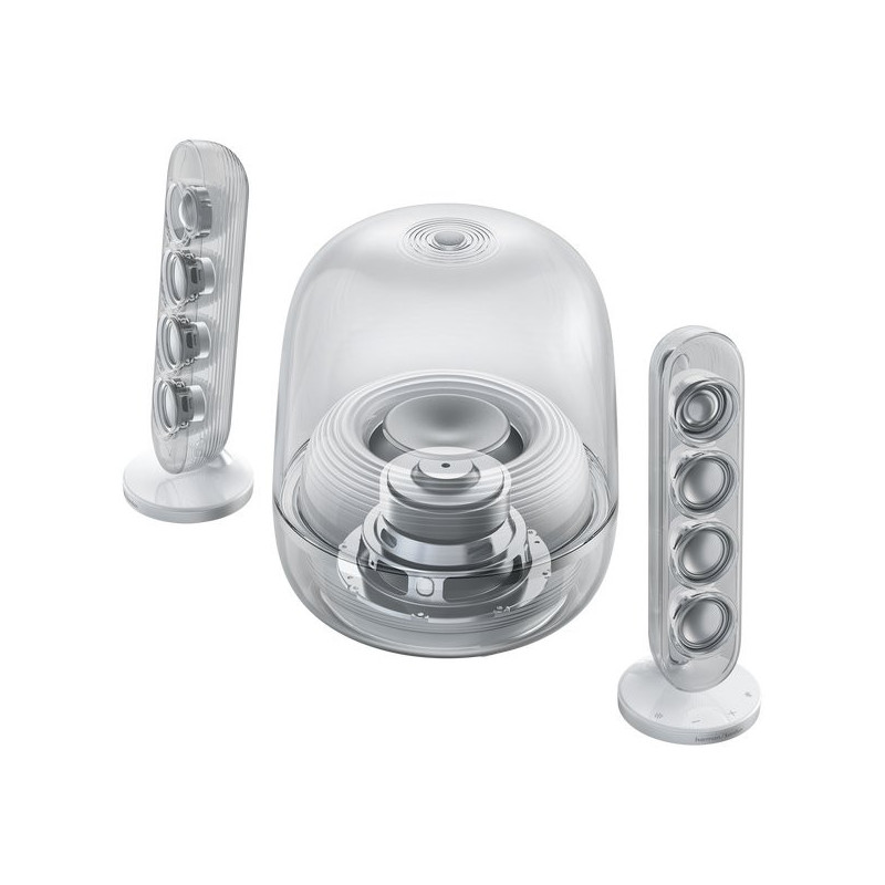Garsiakalbis Harman Kardon Soundsticks 5 - belaidis garsiakalbis White