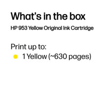 HP 953 Yellow tintes kasete F6U14AE Instant Ink HP 953 Yellow tintes kasete F6U14AE Instant Ink