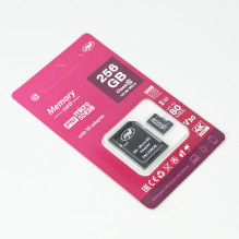 PNI 256 GB „MicroSD“ atminties kortelė su SD adapteriu, 10 klasė, 80 Mb/s, V30 PNI 256 GB „MicroSD“ atminties kortelė su SD adapteriu, 10 klasė, 80 Mb/s, V30