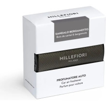 Automobilio Oro Gaiviklis - Millefiori Sandalo Bergamotto 1 Vnt. 40 G 50 Mm X 7 Cm Automobilio Oro Gaiviklis - Millefiori Sandalo Bergamotto 1 Vnt. 40 G 50 Mm X 7 Cm