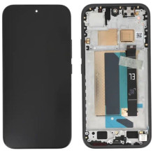 LCD screen Xiaomi 17T 5G with touch screen with frame Black original (service pack)