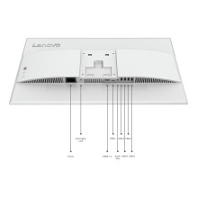 Monitorius - Lenovo L24D-4C 23,8" Full HD 144 Hz Debesų Pilka Monitorius - Lenovo L24D-4C 23,8" Full HD 144 Hz Debesų Pilka