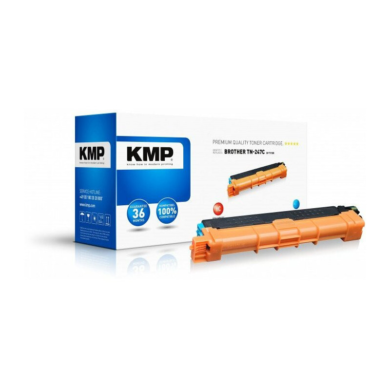 KMP Toner Brother TN-247C Cyan 2,300 S. B-T110X Remanufactured