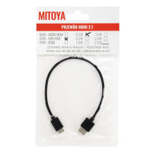 HDMI Laidas - 30cm HDMI į Mini HDMI 8K 60Hz 4K 120Hz 48Gbps
