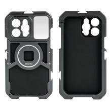 Telefono Dėklas - VRIG iPhone 14 Pro Max Aliuminis su Hot Shoe System ir Veidrodžiu Telefono Dėklas - VRIG iPhone 14 Pro Max Aliuminis su Hot Shoe System ir Veidrodžiu