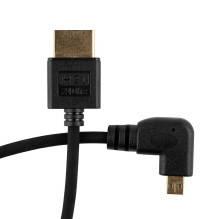 HDMI Laidas - Micro HDMI 50cm Spiral 8K 60Hz 4K 120Hz Auksu Padengtas HDMI Laidas - Micro HDMI 50cm Spiral 8K 60Hz 4K 120Hz Auksu Padengtas