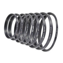 Adapteris - 55 / 46 mm objektyvo redukcija, aukštos kokybės aliuminis, matinė juoda Adapteris - 55 / 46 mm objektyvo redukcija, aukštos kokybės aliuminis, matinė juoda
