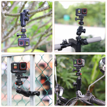 Kameros Laikiklis - VRIG AC16 Universal Clamp for Action Cameras 12-50mm