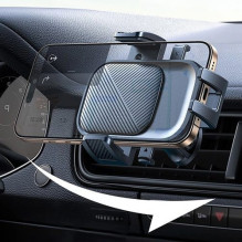 Joyroom car holder 'JR-OK6' black (non-magnetic / for grill)