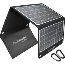 RealPower sulankstoma saulės baterija SP-22E 22 vatų 3 skydas