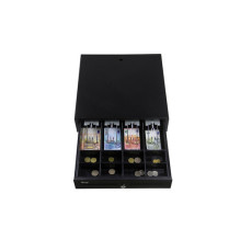 Equip cash drawer 4 banknote / 8 coin compartments RJ11 POS black Equip cash drawer 4 banknote / 8 coin compartments RJ11 POS black