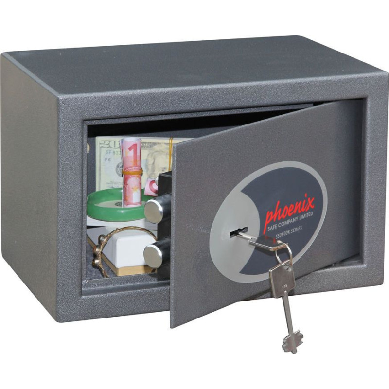 Phoenix Safe Burglary Protection Safe SS0801K Vela Home Office
