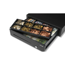 Safescan LD4141 Light-Duty Cash Drawer with 8 Coin Compartments