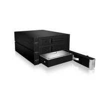 Nugarėlė IcyBox 3x3,5" SATA / SAS HDD / SSD - 2x 5,25" Schacht mažmeninė prekyba Nugarėlė IcyBox 3x3,5" SATA / SAS HDD / SSD - 2x 5,25" Schacht mažmeninė prekyba