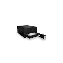 Backplane IcyBox 3x3,5" SATA / SAS HDD / SSD - 2x 5.25" Schacht retail