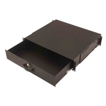 DIGITUS stalčius 2HE 483mm Juodas su užraktu