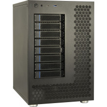 Serverio korpusas Inter-Tech Inter-Tech Geh Mini IPC NAS-8 ITX, Micro-ATX, ATX 240x295x362