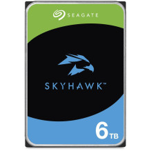 Seagate ST6000VX009 SkyHawk Surveillance HDD, 3.5", 6 TB, SATA3, 180 MB / s