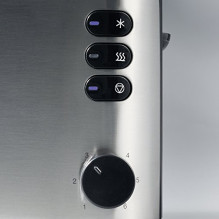 Severin Automatik-Langschlitztoaster AT 2515 (sidabras, 1 000 vatų, skirtas 2 Scheiben skrebučiams)