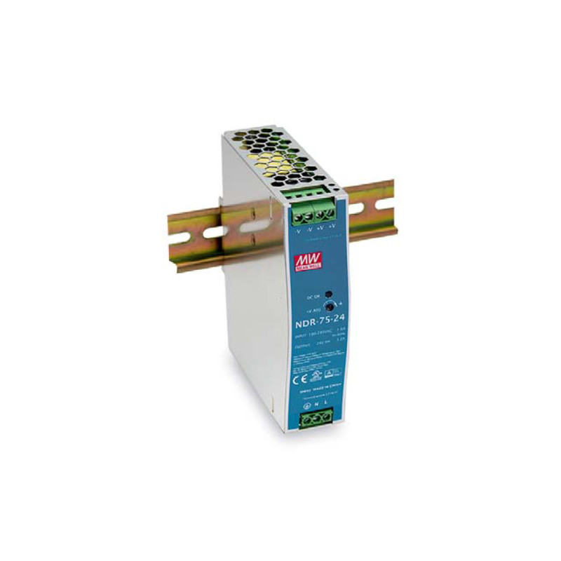 Serverio maitinimo modulis LevelOne LevelOne POW-2432 75 W Blue, Silver