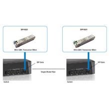 LevelOne SFP siųstuvas-imtuvas 1.25Gbps SM TX1550 / RX1310nm 20km
