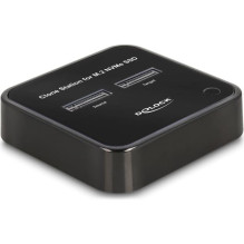 Delock DeLOCK 64177 kietųjų diskų prijungimo stotelė USB 3.2 Gen 2 (3.1 Gen 2) Type-C, juoda Delock DeLOCK 64177 kietųjų diskų prijungimo stotelė USB 3.2 Gen 2 (3.1 Gen 2) Type-C, juoda