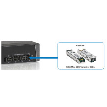 LevelOne SFP pārraides modulis 1.25Gbps MM Duplex LC 850nm 550m