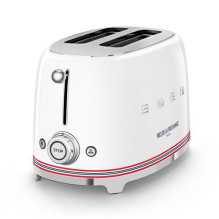 Smeg Tostuoklis TSF01IDFEU, 2 riekelės, White, Ines de la Fressange