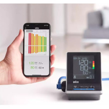 Braun BUA6350EU ExactFit 5 Connect Smart Blood Pressure Monitor
