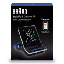 Braun BUA6350EU „ExactFit 5“ Connect Išmanusis kraujospūdžio matuoklis Braun BUA6350EU „ExactFit 5“ Connect Išmanusis kraujospūdžio matuoklis