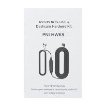PNI maitinimo laidas automobilių vaizdo įrašymo įrenginiams, įvestis 12V / 24V, išvestis 5V 2.5A PNI maitinimo laidas automobilių vaizdo įrašymo įrenginiams, įvestis 12V / 24V, išvestis 5V 2.5A