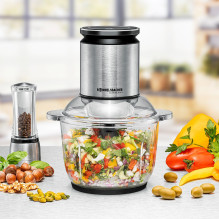 Rommelsbacher Multi Food Chopper 2l 600W stainless steel MZ 600 (MZ 600) Rommelsbacher Multi Food Chopper 2l 600W stainless steel MZ 600 (MZ 600)