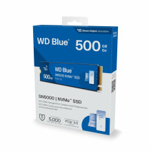SSD drive SanDisk Blue SN5000 500GB M.2 2280 PCI-E x4 Gen4 NVMe (WDS500G4B0E) SSD drive SanDisk Blue SN5000 500GB M.2 2280 PCI-E x4 Gen4 NVMe (WDS500G4B0E)