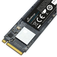 MediaRange M.2 SSD PCIe 3.1 x4 256GB NVMe iekšējais disks MediaRange M.2 SSD PCIe 3.1 x4 256GB NVMe iekšējais disks