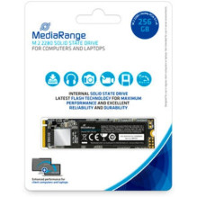 MediaRange M.2 SSD PCIe 3.1 x4 256GB NVMe vidinis diskas MediaRange M.2 SSD PCIe 3.1 x4 256GB NVMe vidinis diskas