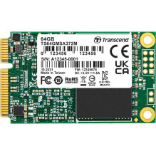 SSD disks Transcend MSA372M 64GB mSATA SATA III (TS64GMSA372M)