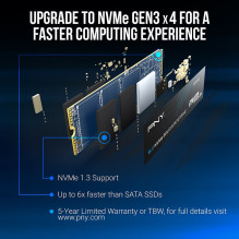 SSD diskas PNY CS1030 2TB M.2 2280 PCI-E x4 Gen3 NVMe (M280CS1030-2TB-RB) SSD diskas PNY CS1030 2TB M.2 2280 PCI-E x4 Gen3 NVMe (M280CS1030-2TB-RB)