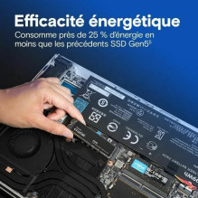 Crucial P510 1TB M.2 2280 PCI-E x4 Gen5 NVMe SSD drive (CT1000P510SSD8)