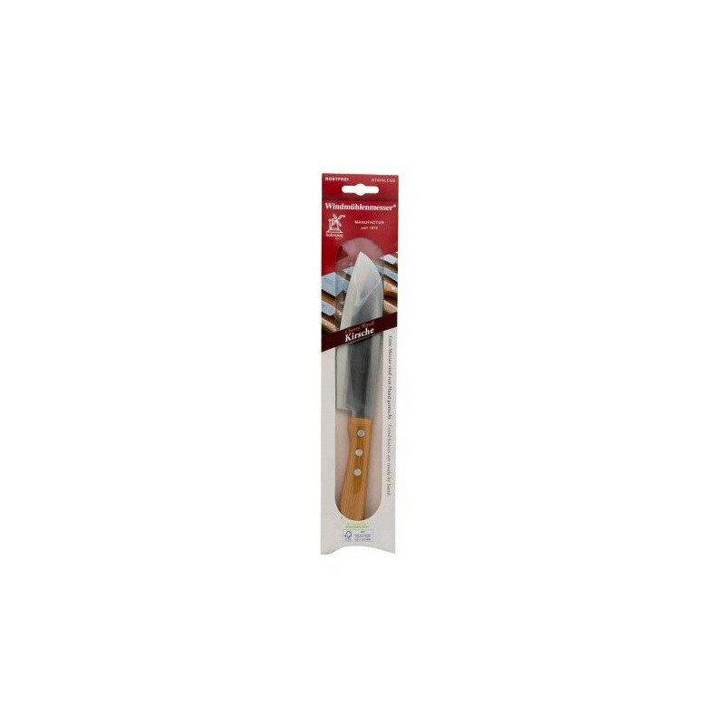 WMF Santoku chef's knife with cherry wood handle windmill blades