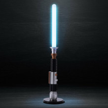 Ukonic stalinė lempa Obi-Wan Kenobi su mėlynu šviesos kardu Ukonic stalinė lempa Obi-Wan Kenobi su mėlynu šviesos kardu