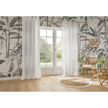 Day curtain Atmosphera Paxta, white, 130 x 240 cm Day curtain Atmosphera Paxta, white, 130 x 240 cm