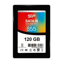 Silicon Power SSD 120GB 6.3cm SATAIII S55 3D Nand Black