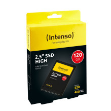 Intenso 6.3cm (2,5") 120GB SSD SATA3 Didelio našumo mažmeninė prekyba