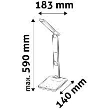 Stalinė lempa Avide Avide ABLDL-OLC-6W-BR LED lempa Ruda Stalinė lempa Avide Avide ABLDL-OLC-6W-BR LED lempa Ruda